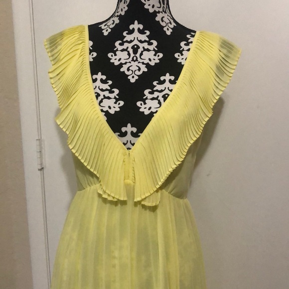 Zara pleated long maxi dress - Picture 2 of 7